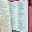 Load image into Gallery viewer, Personalized NKJV Compact Ultrathin Bible for Teens Fuchsia LeatherTouch