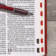 Load image into Gallery viewer, Personalized KJV Super Giant Print Reference Bible Indexed Red Letter Concordance Easy-to-Read Font