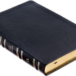 Load image into Gallery viewer, Personalized KJV Black Full Grain Leather Large Print Thinline Thumb Index
