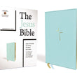 Load image into Gallery viewer, Personalized NIV The Jesus Bible Leathersoft Robin's Egg Blue