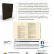Load image into Gallery viewer, Personalized KJV Journal The Word Bible Large Print Red Letter Bonded Leather Brown