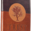 Load image into Gallery viewer, Personalized Trust Zippered Classic LuxLeather Journal - Jeremiah 17:7