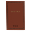 Load image into Gallery viewer, Personalized NKJV Holy Bible Soft Touch Edition Leathersoft Brown Comfort Print