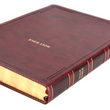 Load image into Gallery viewer, Personalized NKJV Thinline Bible Giant Print Leathersoft Brown Thumb Indexed Red Letter