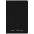 Load image into Gallery viewer, Personalized NKJV Large Print Ultrathin Reference Bible Premium Black Genuine Leather