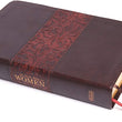 Load image into Gallery viewer, Personalized Custom Text Your Name NKJV The Study Bible for Women Mahogany Leather Touch