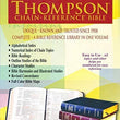 Load image into Gallery viewer, Personalized KJV Black Bonded Leather Large Print Thompson Chain Reference Bible