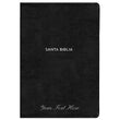 Load image into Gallery viewer, Personalized NVI Biblia Letra Súper Gigante Negro piel fabricada con índice (Spanish Edition)