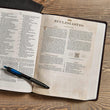 Load image into Gallery viewer, Personalized CSB Tony Evans Study Bible Black Genuine Leather