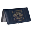 Load image into Gallery viewer, Trust in the LORD Always Isaiah 26:4 Navy Blue Faux Leather Checkbook Cover
