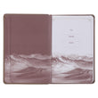 Load image into Gallery viewer, Standing Firm Tan Faux Leather Daily Devotional