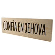 Load image into Gallery viewer, Confía En Jehova Spanish Wood Decor