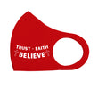 Load image into Gallery viewer, Trust Faith Believe Breathable Stretch Fit Mask