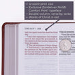 Load image into Gallery viewer, Personalized NASB Thinline Bible Giant Print Bonded Leather Black 1995 Text Comfort Print