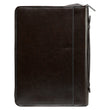 Load image into Gallery viewer, Philippians 4:13 Turquoise & Brown Faux Leather Personalized Bible Cover For Women