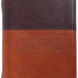 Load image into Gallery viewer, Personalized Trust Zippered Classic LuxLeather Journal - Jeremiah 17:7