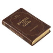 Load image into Gallery viewer, Walking With God Brown Faux Leather Devotional - David Jeremiah