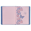 Load image into Gallery viewer, Hope For Each Morning Blue Faux Leather Devotional - Joanna & Rob Teigen