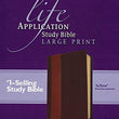 Load image into Gallery viewer, Personalized NKJV Life Application Study Bible Second Edition Large Print TuTone LeatherLike