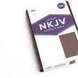 Load image into Gallery viewer, Personalized NKJV Compact Bible Brown Leathertouch