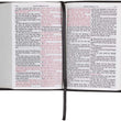 Load image into Gallery viewer, Personalized KJV Holy Bible SMALL COMPACT Black Faux Leather w/Ribbon Marker