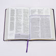 Load image into Gallery viewer, Personalized NKJV The Study Bible for Women LeatherTouch Plum & Lilac
