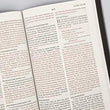 Load image into Gallery viewer, Personalized ESV Thinline Bible TruTone Charcoal Crown Design