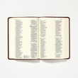 Load image into Gallery viewer, Personalized Custom Text Your Name Reina Valera 1960 Santa Biblia Edicion para Notas Leathersoft Cafe (RVR 1960 Holy Bible Journal Edition Imitaiton Leather Brown)