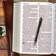 Load image into Gallery viewer, Personalized KJV Super Giant Print Reference Bible Black LeatherTouch Red Letter