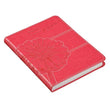Load image into Gallery viewer, Personalized Pink Faux Leather Journal All Things are Possible Matthew 19:26 Notebook