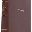 Load image into Gallery viewer, Personalized NKJV Reference Bible Center-Column Giant Print Red Letter Leathersoft Mahogany