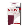 Load image into Gallery viewer, Personalized NKJV Thinline Bible Youth Edition Red Letter Comfort Print Leathersoft Purple New King James Version