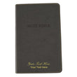 Load image into Gallery viewer, Personalized Custom Text Your Name KJV Deluxe Gift Bible Comfort Print Black Leathersoft