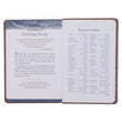 Load image into Gallery viewer, Standing Firm Tan Faux Leather Daily Devotional