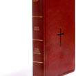 Load image into Gallery viewer, Personalized KJV Super Giant Print Reference Bible Indexed Red Letter Concordance Easy-to-Read Font