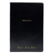 Load image into Gallery viewer, Personalized NKJV Thinline Reference Bible Large Print Leathersoft Black Red Letter Comfort Print