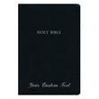 Load image into Gallery viewer, Personalized KJV Large Print Wide Margin Bible Bonded Leather Black