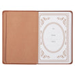 Load image into Gallery viewer, 101 Devotions for Men 1 Timothy 6:11 Brown Faux Leather Devotional