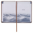 Load image into Gallery viewer, Standing Firm Tan Faux Leather Daily Devotional