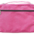 Load image into Gallery viewer, Pray Wait Trust Hot Pink Canvas Large Bible Cover