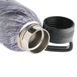 Load image into Gallery viewer, Strong & Courageous Joshua 1:9 Black Stone Stainless Steel Water Bottle