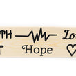 Load image into Gallery viewer, Faith Hope Love Wood Decor