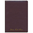 Load image into Gallery viewer, Personalized KJV Thompson Chain Reference Bible Burgundy Bonded Leather
