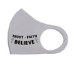 Load image into Gallery viewer, Trust Faith Believe Breathable Stretch Fit Mask