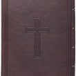 Load image into Gallery viewer, Personalized KJV SMALL COMPACT Dark Brown Faux Leather Bible King James Version