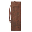 Load image into Gallery viewer, Soar Isaiah 40:31 Brown Faux Leather Bookmark