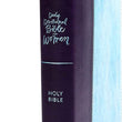 Load image into Gallery viewer, Personalized NKJV Daily Devotional Bible for Women Purple/Blue LeatherTouch