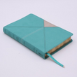 Load image into Gallery viewer, Personalized NASB Comfort Print Thinline Bible Soft Teal Leather Red Letter Edition