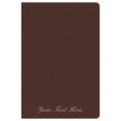 Load image into Gallery viewer, Personalized RVR 1960 Biblia de Estudio Arco Iris Chocolate símil piel Brown Leathertouch (Spanish Edition)