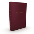Load image into Gallery viewer, Personalized NKJV Pew Bible Red Letter Hardcover Burgundy